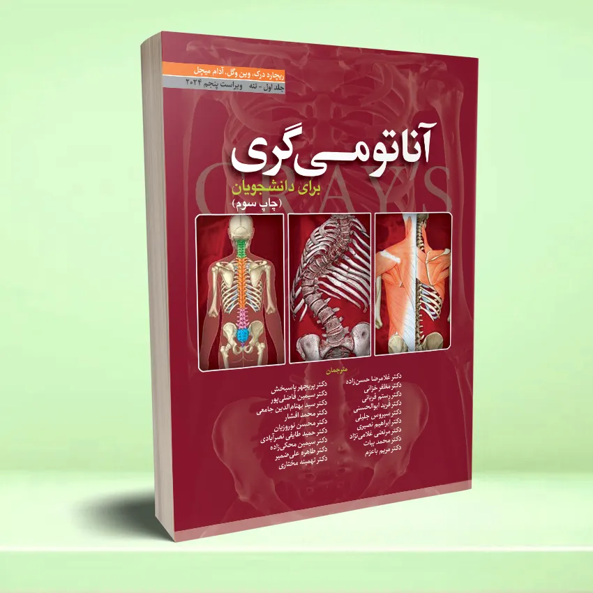 gray 2024-1 آناتومی گری برای دانشجویان (جلداول : تنه) 2024 - تصویر 1