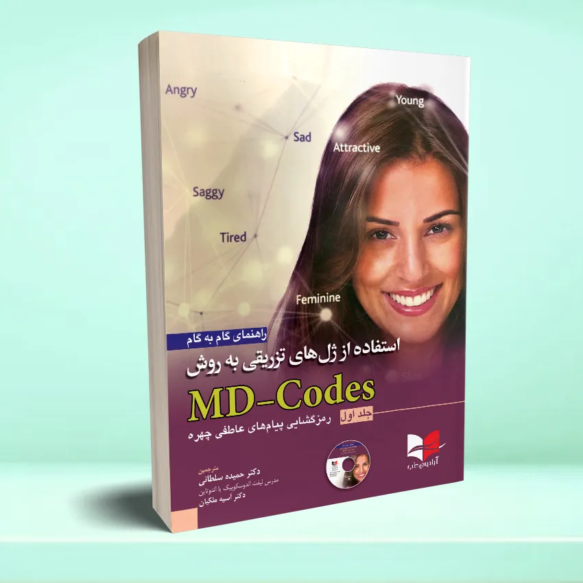 gam be gam estefade az zhel md codes راهنمای گام به گام استفاده از ژل های تزریقی به روش MD-Codes – جلد اول (رمزگشایی پیام های عاطفی چهره) - تصویر 1